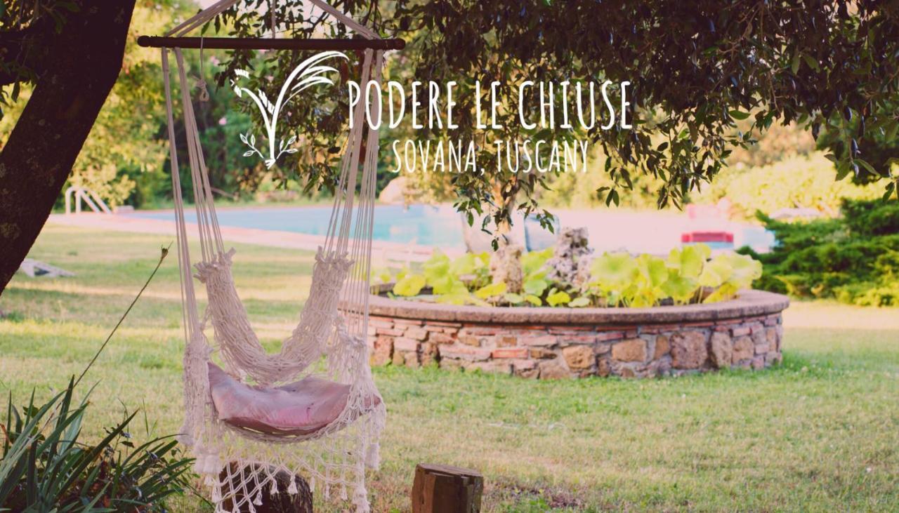 Podere Le Chiuse Sovana Exterior foto